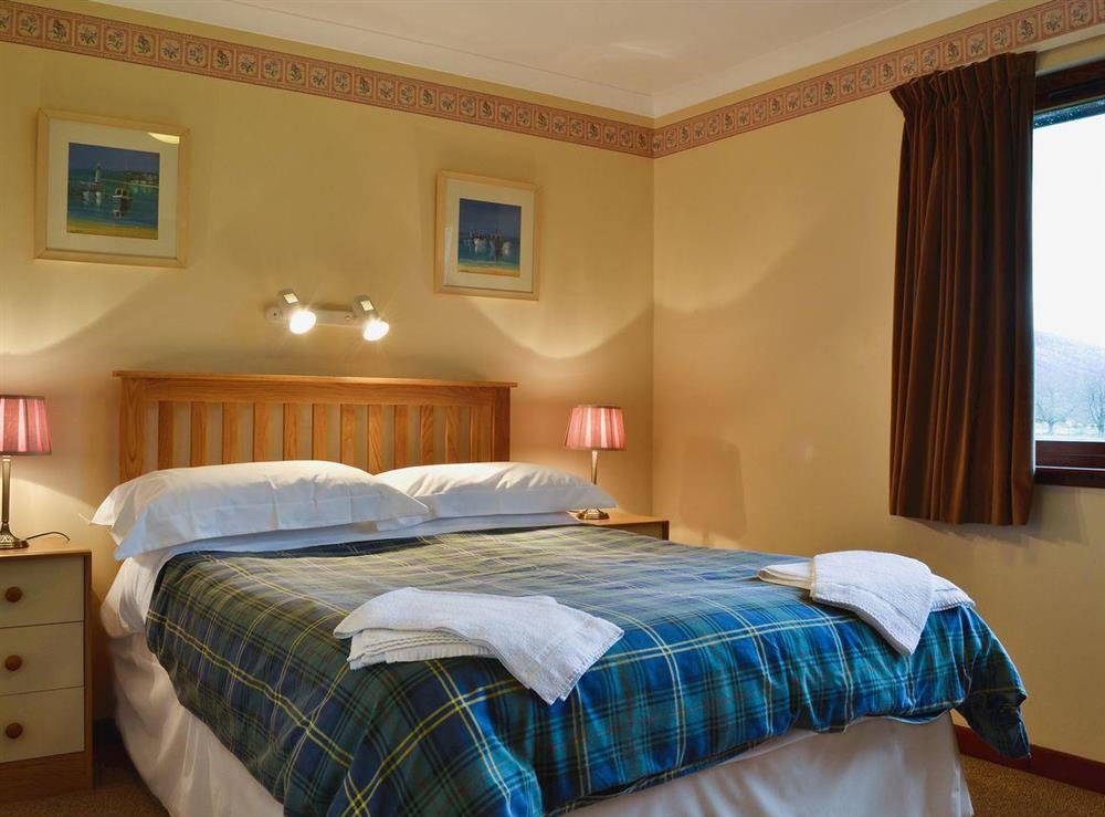 Double bedroom at Duart in Onich, near Fort William, Inverness-Shire