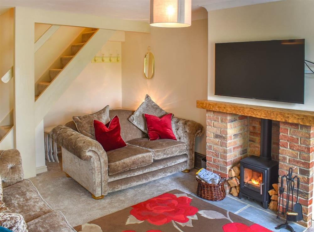 Living room at Duck Beck Cottage in Swainby, near Northallerton, North Yorkshire
