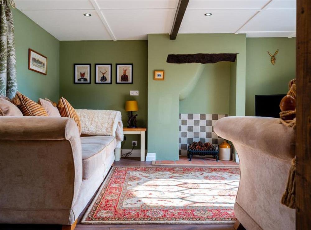 Living room at Duck Island Cottage in Ringwood, Hampshire