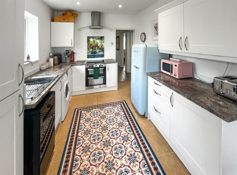 Kitchen at Duckling Cottage in Canterbury, Kent