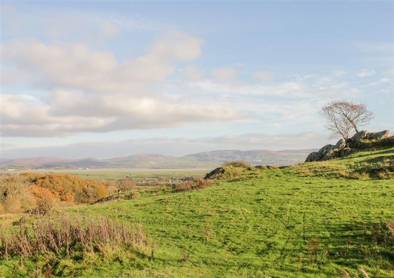 Rural landscape at Duddon View Cottage, The Hill near Millom