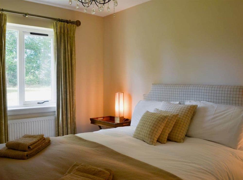Double bedroom at Duffs Lodge in Beauly, Inverness-Shire