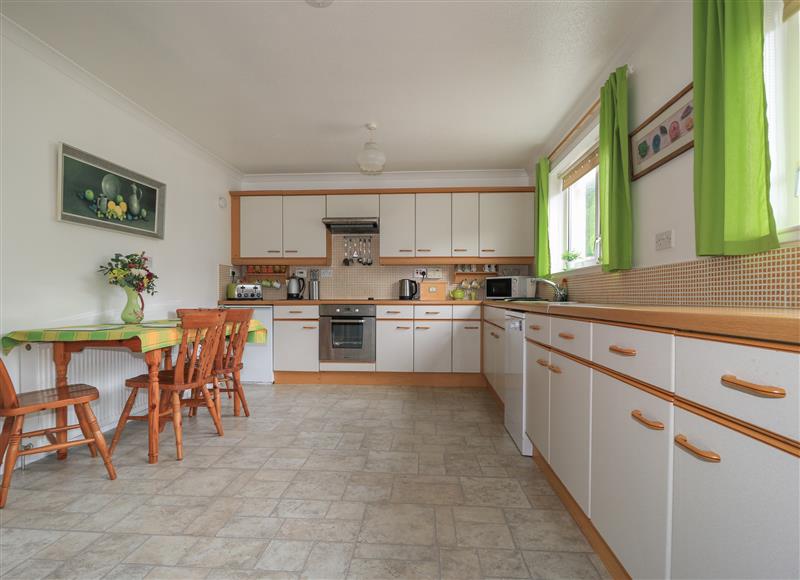 The kitchen at Dunard Villa, Stornoway