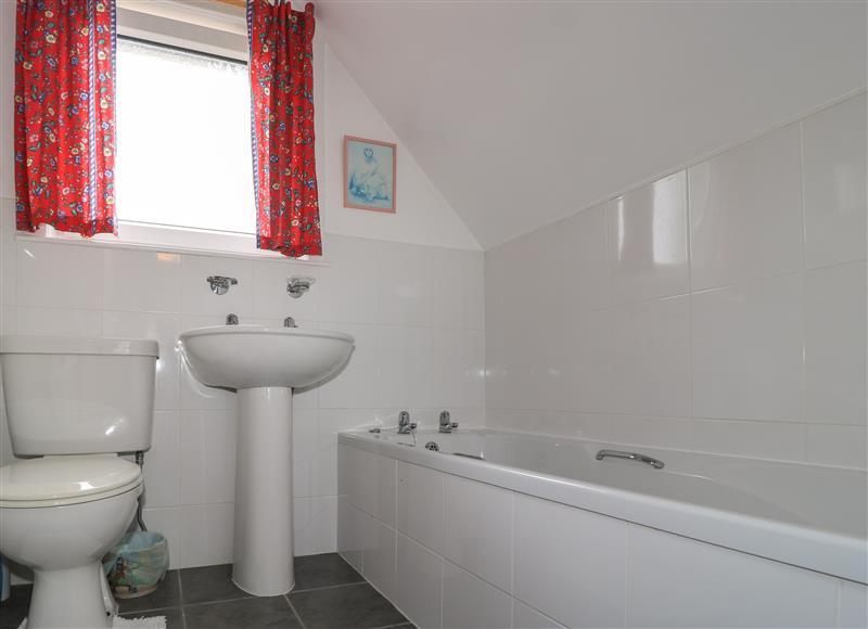 This is the bathroom at Dunard Villa, Stornoway