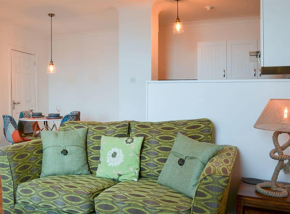 Comfortable living area at Duncan Square in Whitehaven, Cumbria