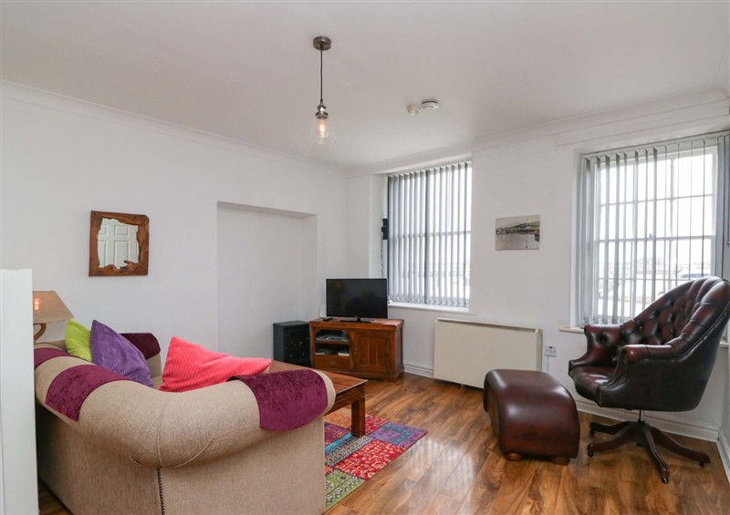 The living room at Duncan Square, Whitehaven