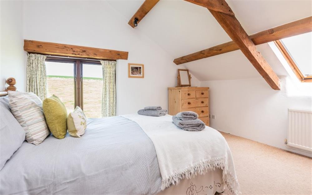 The second floor double with views to the field behind at Duncombe Barn in Sherford