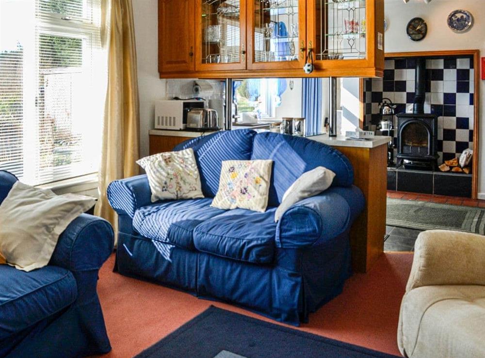 Living area at Dundeugh Cottage in Newton Stewart, Kirkcudbrightshire