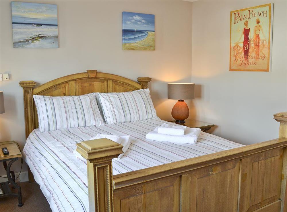 Double bedroom at Dune in Seahouses, Northumberland
