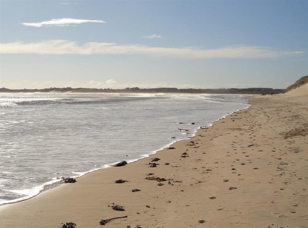 Outstanding local beaches at Dune View in Beadnell, near Alnwick, Northumberland