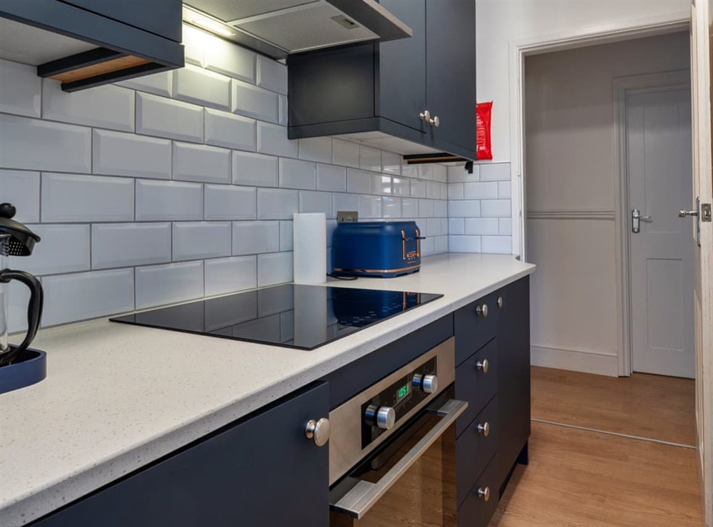 Kitchen at Dune View in Sidmouth, Devon