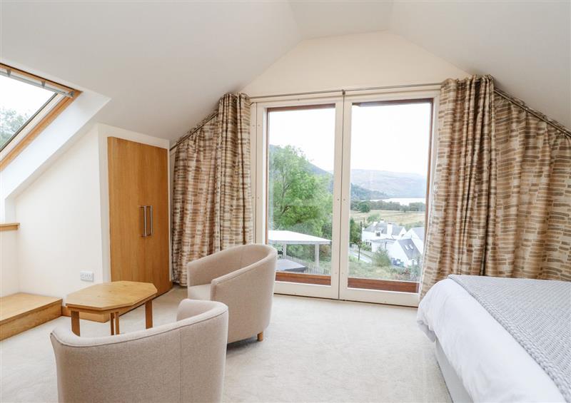 Enjoy the living room at Dunearn Heights, Lochearnhead near St Fillians