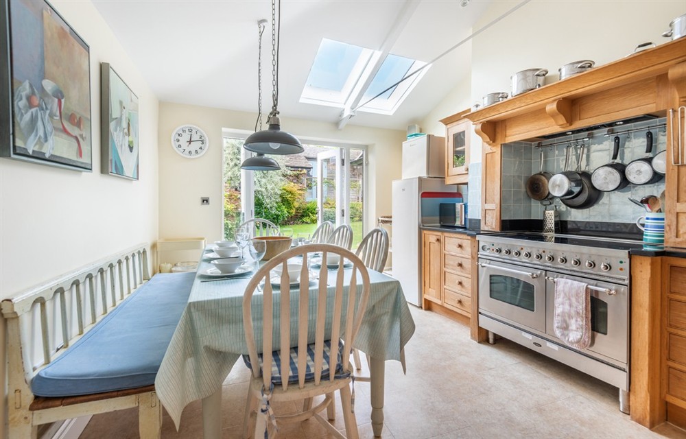 Kitchen at Dunedin Cottage in Dittisham