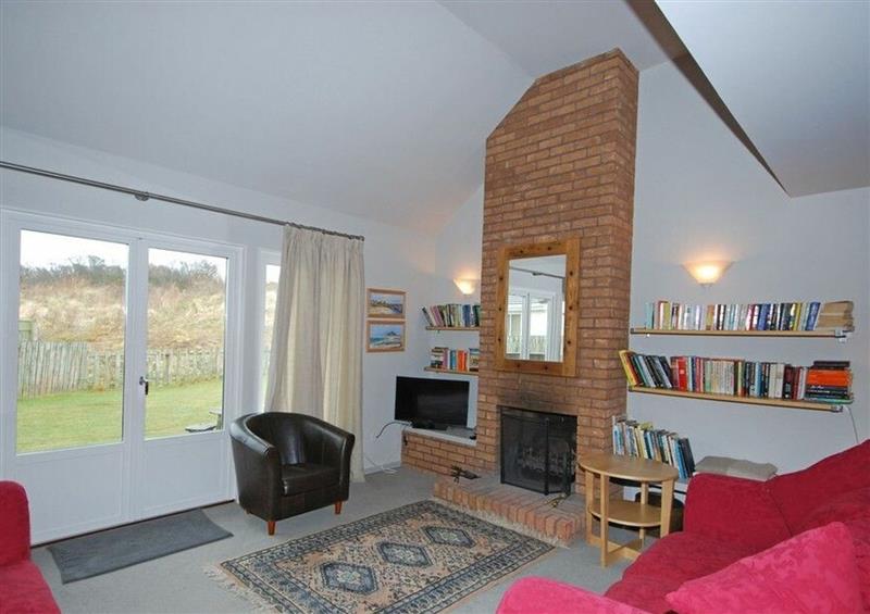 Relax in the living area at Dunes Cottage, Beadnell
