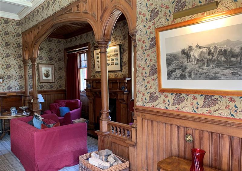 Enjoy the living room at Dungarthill House, Dunkeld