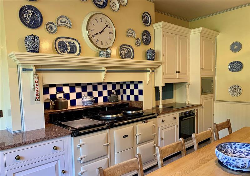 This is the kitchen at Dungarthill House, Dunkeld