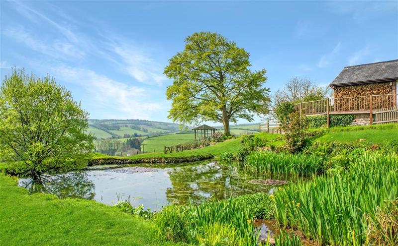 The setting of Dunkery Cottage