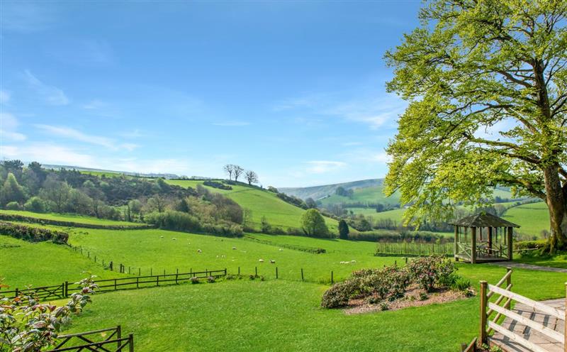 The setting of Dunkery Cottage