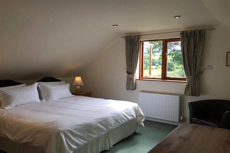Double bedroom at Dunkery View, Wootton Courtenay