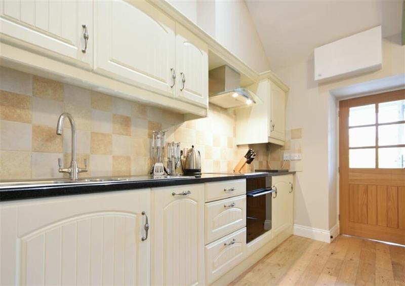 This is the kitchen at Dunlin Cottage - Lucker Steadings, Lucker