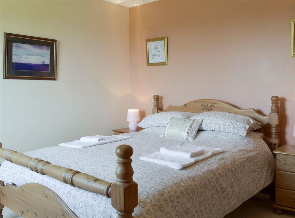 Comfortable double bedroom at Dunns Meadow in Llanrhidian, near Swansea, West Glamorgan