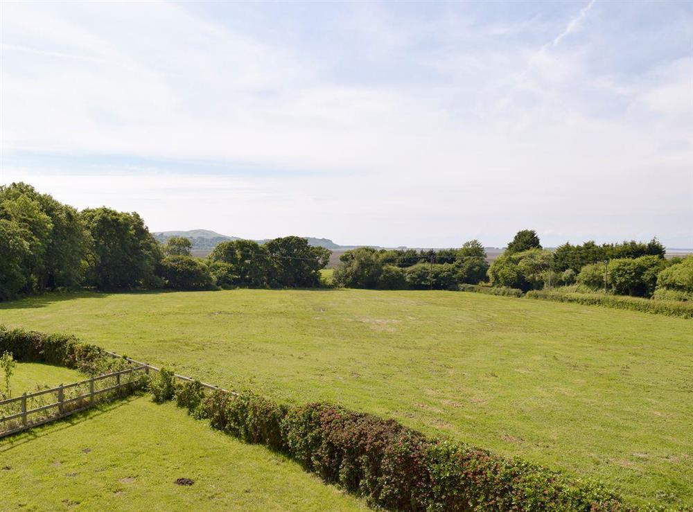 Panoramic views from the first floor at Dunns Meadow in Llanrhidian, near Swansea, West Glamorgan