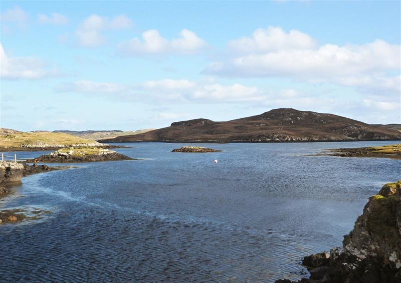 Rural landscape at Dunraven, South Lochs near Stornoway
