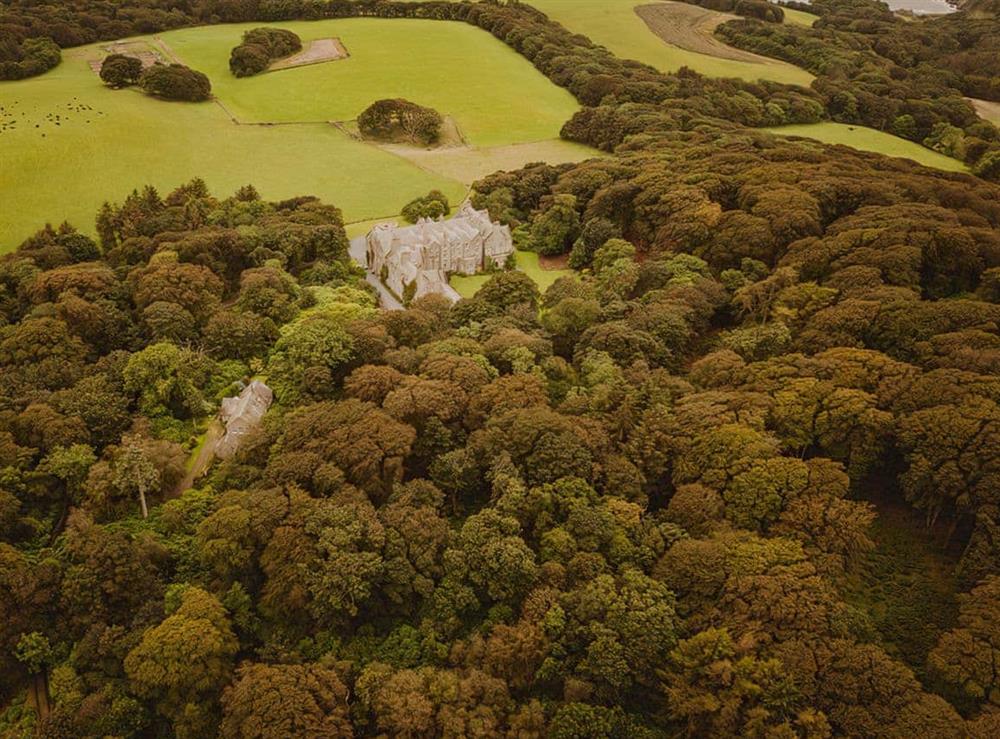 Aerial View of the estate