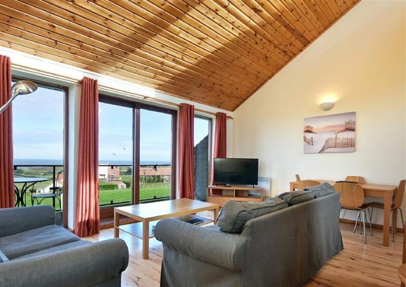 The living room at Dunstanburgh View, Embleton