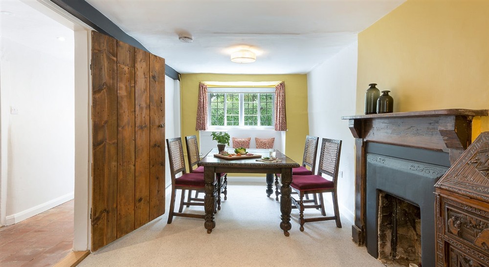 Keepers House dining room, Dunster at Dunster Keeper's House in Dunster, Somerset
