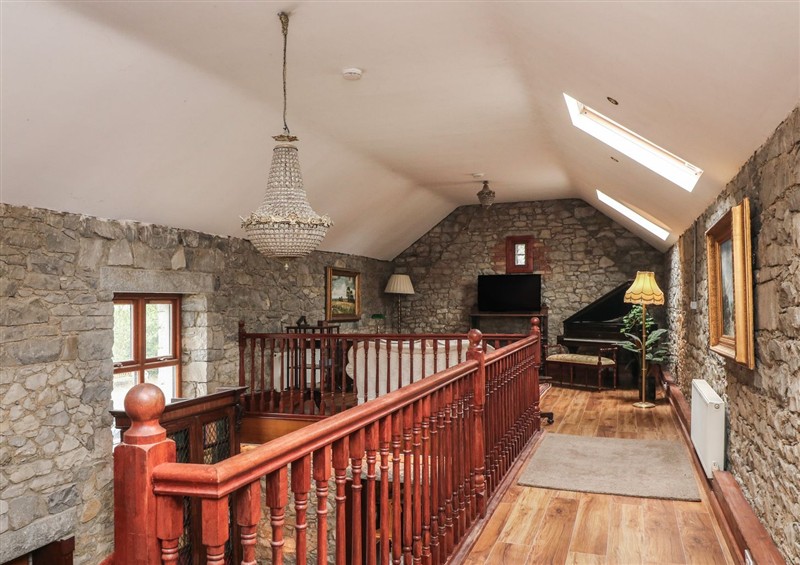 The living area at Dunville Lodge, Rhode