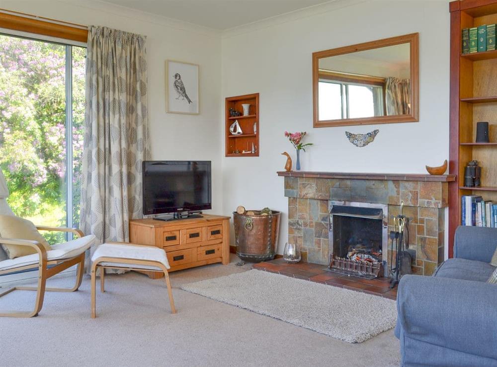 Spcaious and comfortable living room at Dunyvaig in Colintraive, near Rothesay, Argyll