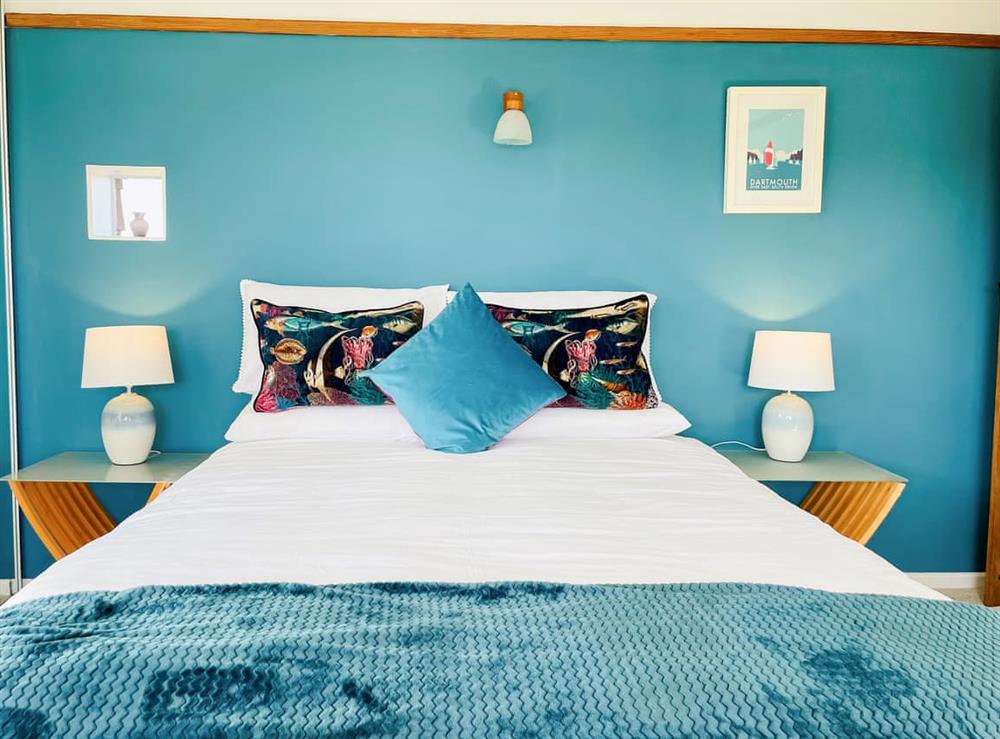 Double bedroom at Duporth House in St. Austell, Cornwall