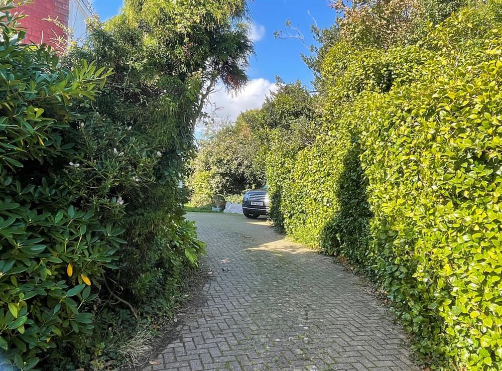 Driveway at Duporth House in St. Austell, Cornwall