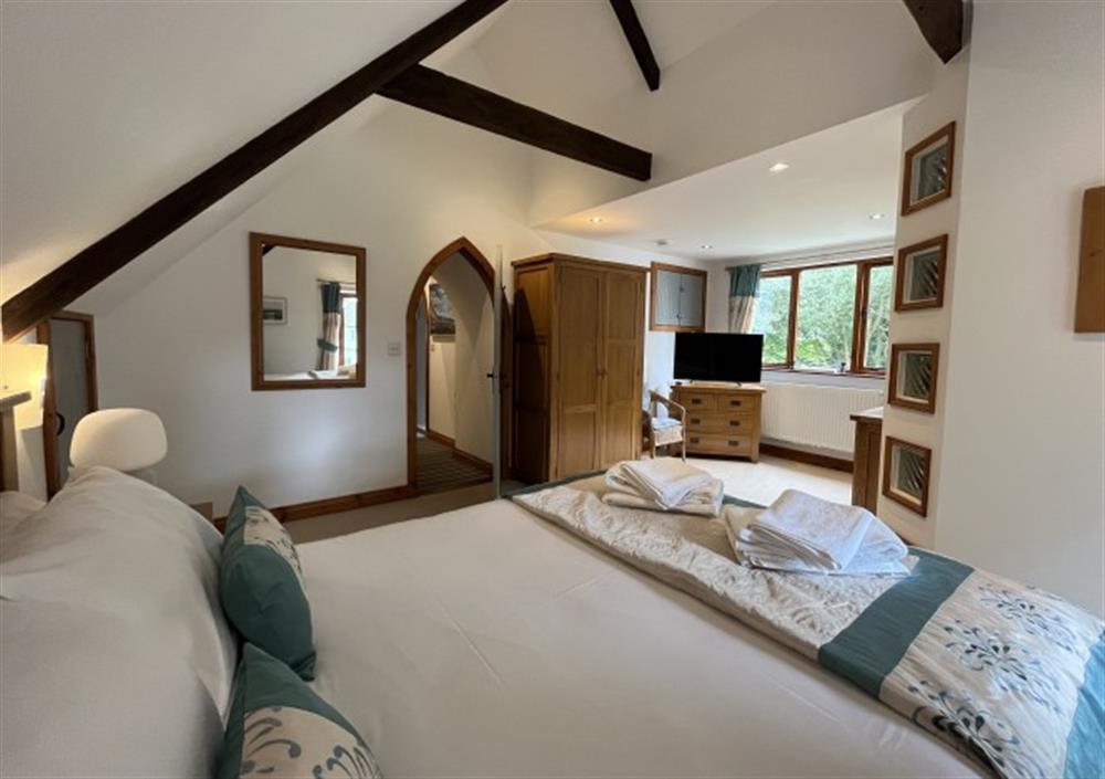 Bedroom at Duporth Lodge in St Austell
