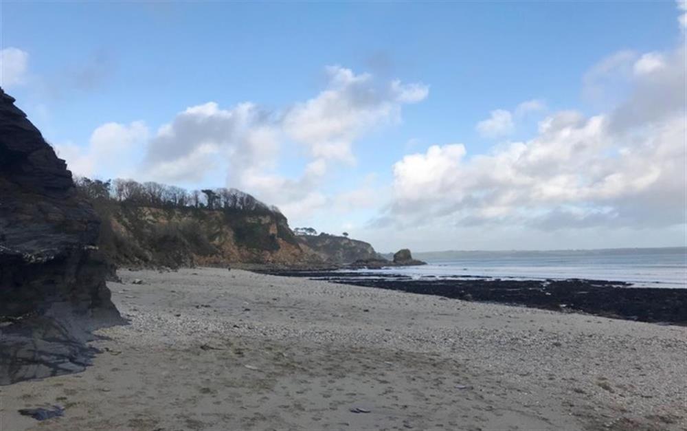 Duporth beach  at Duporth Lodge in St Austell