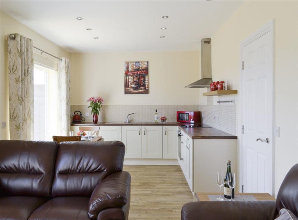 Typical open-plan design at Bramble Cottage, 