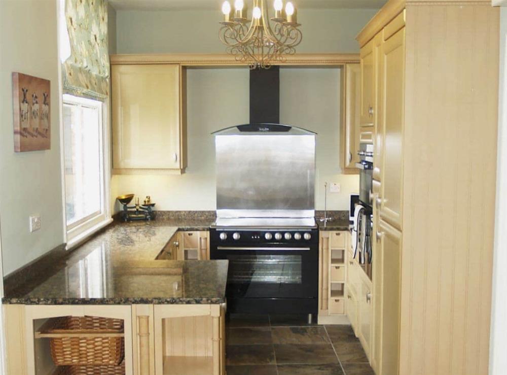 Well-equipped fitted kitchen at Durham House in Sedgefield, near Durham, Cleveland