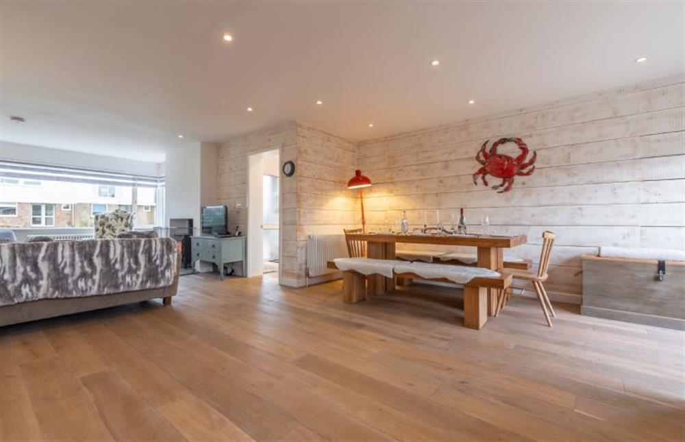 Ground floor: Spacious open-plan living space at Dushi, Brancaster Staithe near Kings Lynn