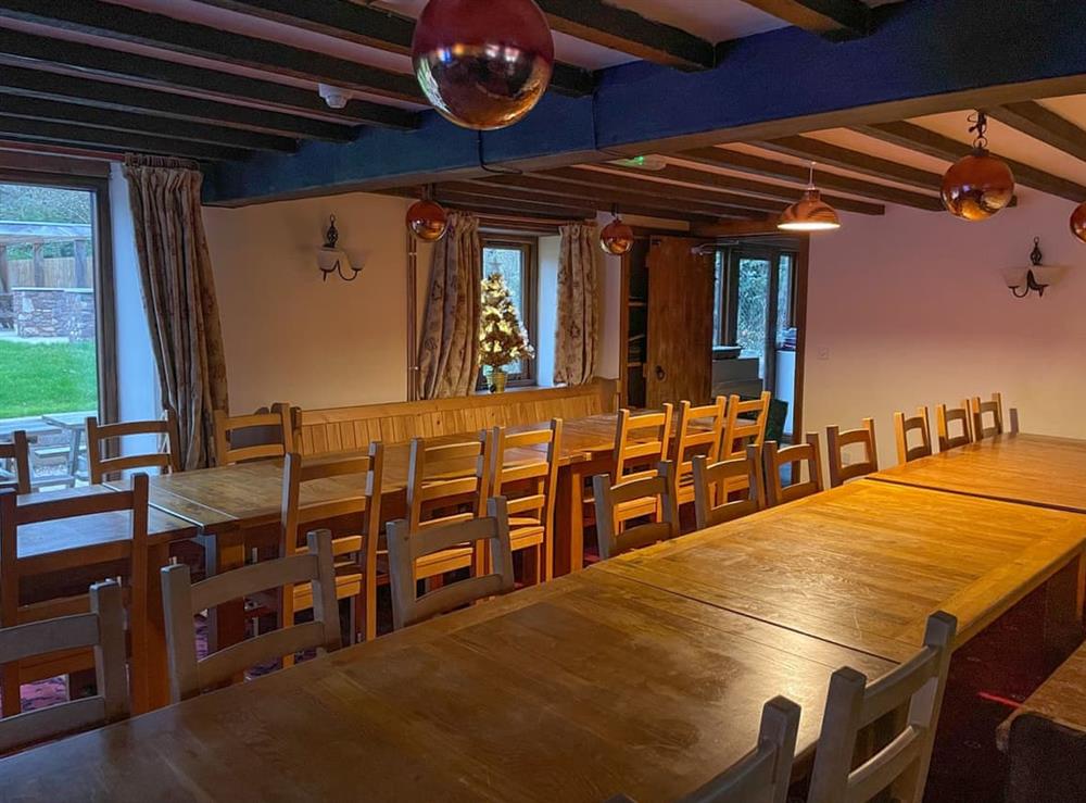 Dining Area at Duvale Barn, 