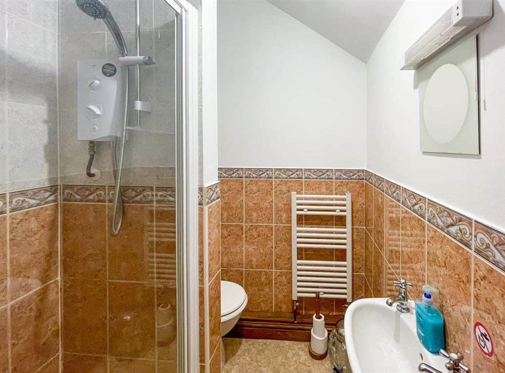 Shower room at Duvale Barn, 