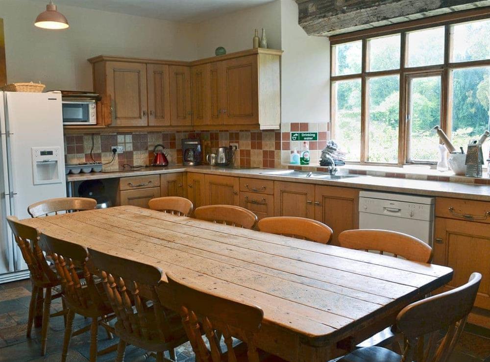 Spacious kitchen/dining room (photo 2) at Duvale Priory in Bampton, near Tiverton, Devon