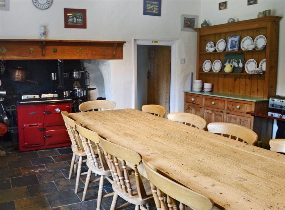Spacious kitchen/dining room at Duvale Priory in Bampton, near Tiverton, Devon