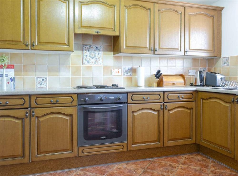 Well-equipped fitted kitchen at Dwyfor in Llanystumdwy, Criccieth, Gwynedd