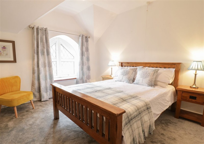 One of the 3 bedrooms at Dwynant, Bontddu near Dolgellau
