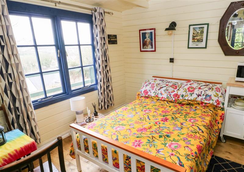Bedroom at Dyffryn Lodge, Drefach