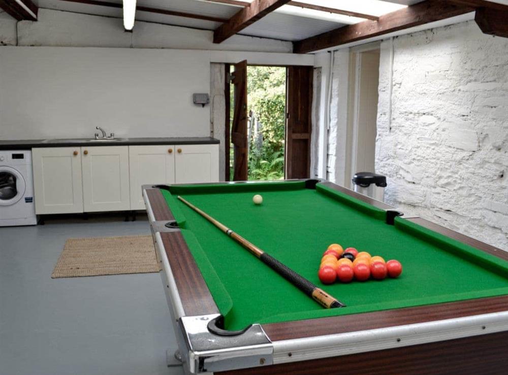 Utility/Games Room at Dylasau Cottage in Nr Betws-y-Coed, Gwynedd., Great Britain