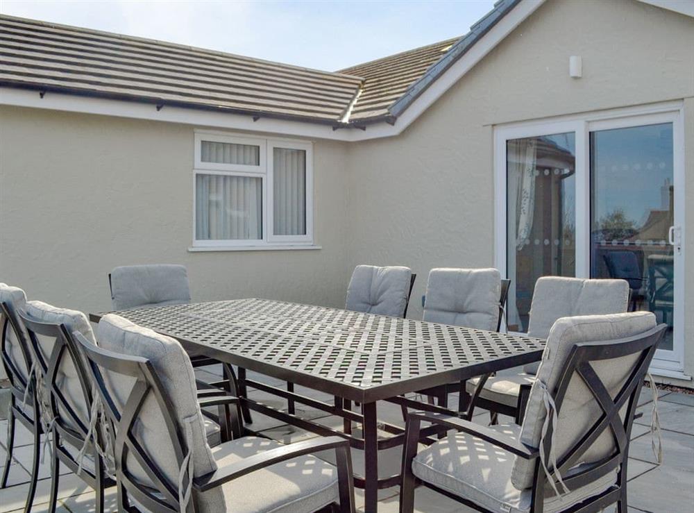 Ideal sitting out area at Dylmor in Benllech , North Wales, Gwynedd