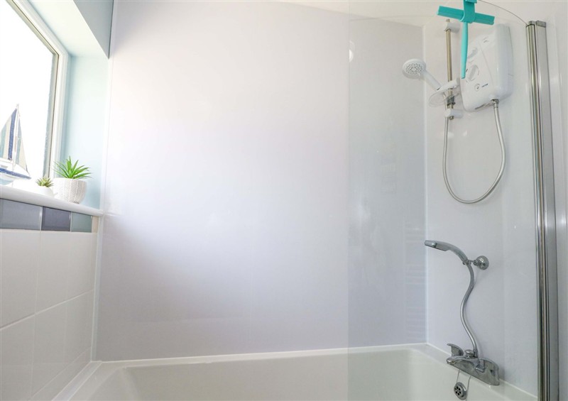 This is the bathroom at Dymchurch Bungalow, Dymchurch