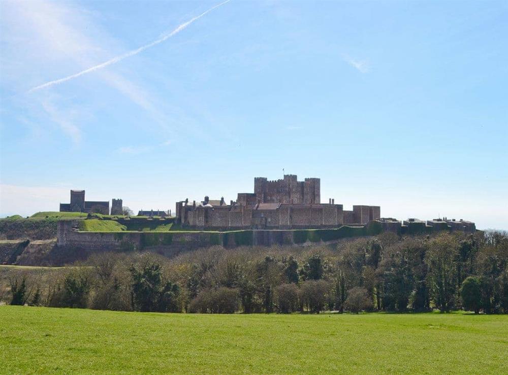 Dover Castle at Dynamo Cottage in St Margarets-at-Cliffe, Kent